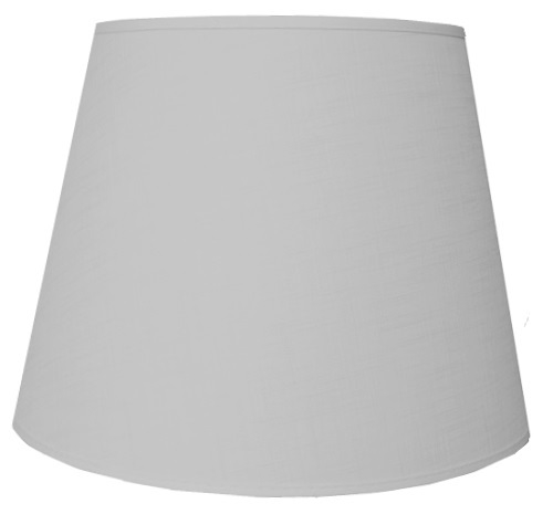 lampeskærm 27x32x40 L-E27 grå hør uden låg